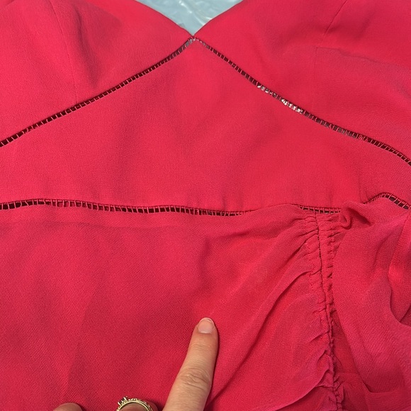 NICHOLAS silk coral dress - Picture 11 of 11